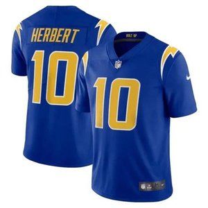 〓Chargers Justin Herbert Royal Jersey